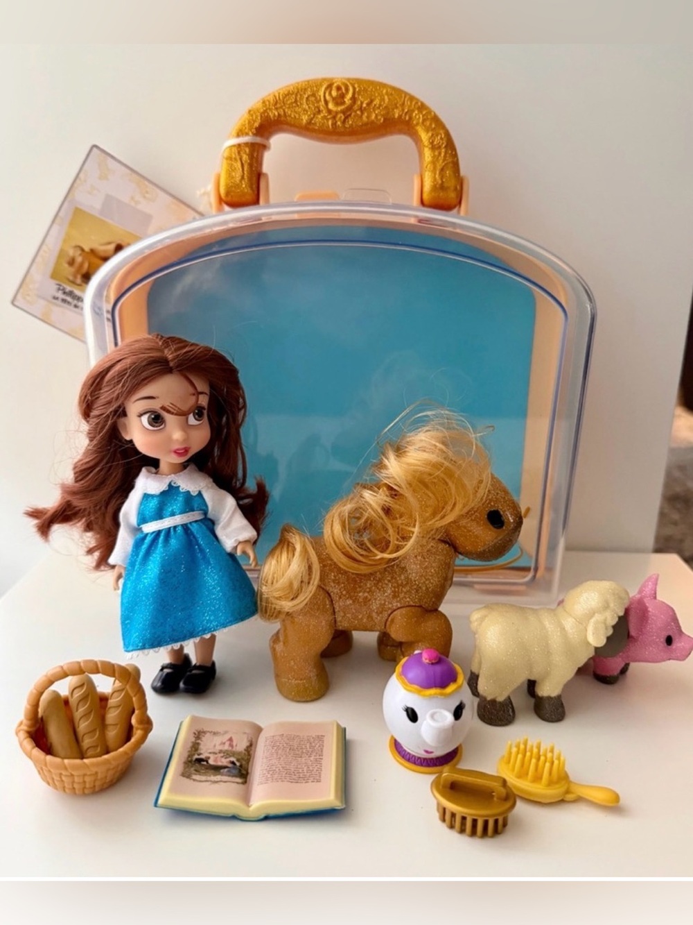 DISNEYS Animators’ Collection Belle Doll Playset-Disneyland Paris